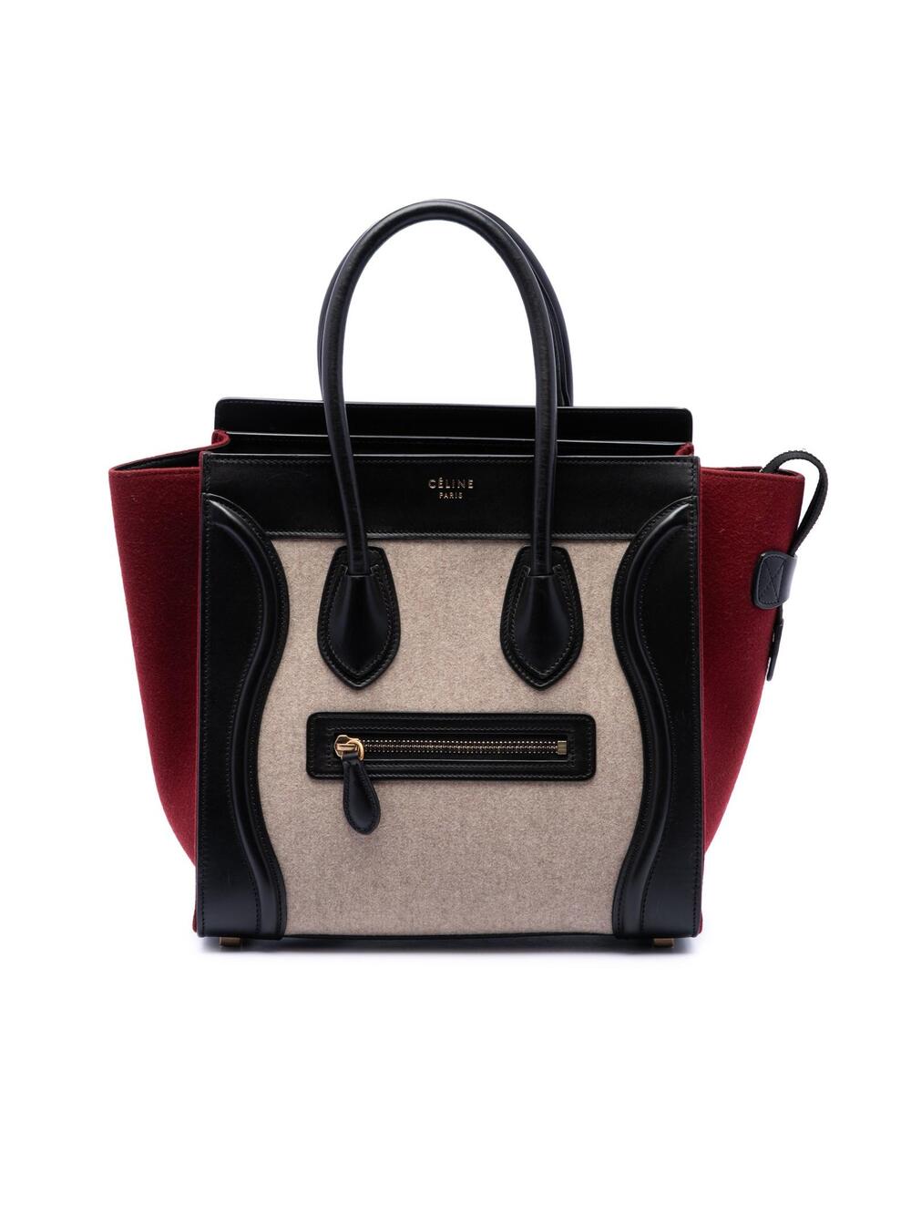 Celine Micro Tricolor Felt Wool And #320101C79B
